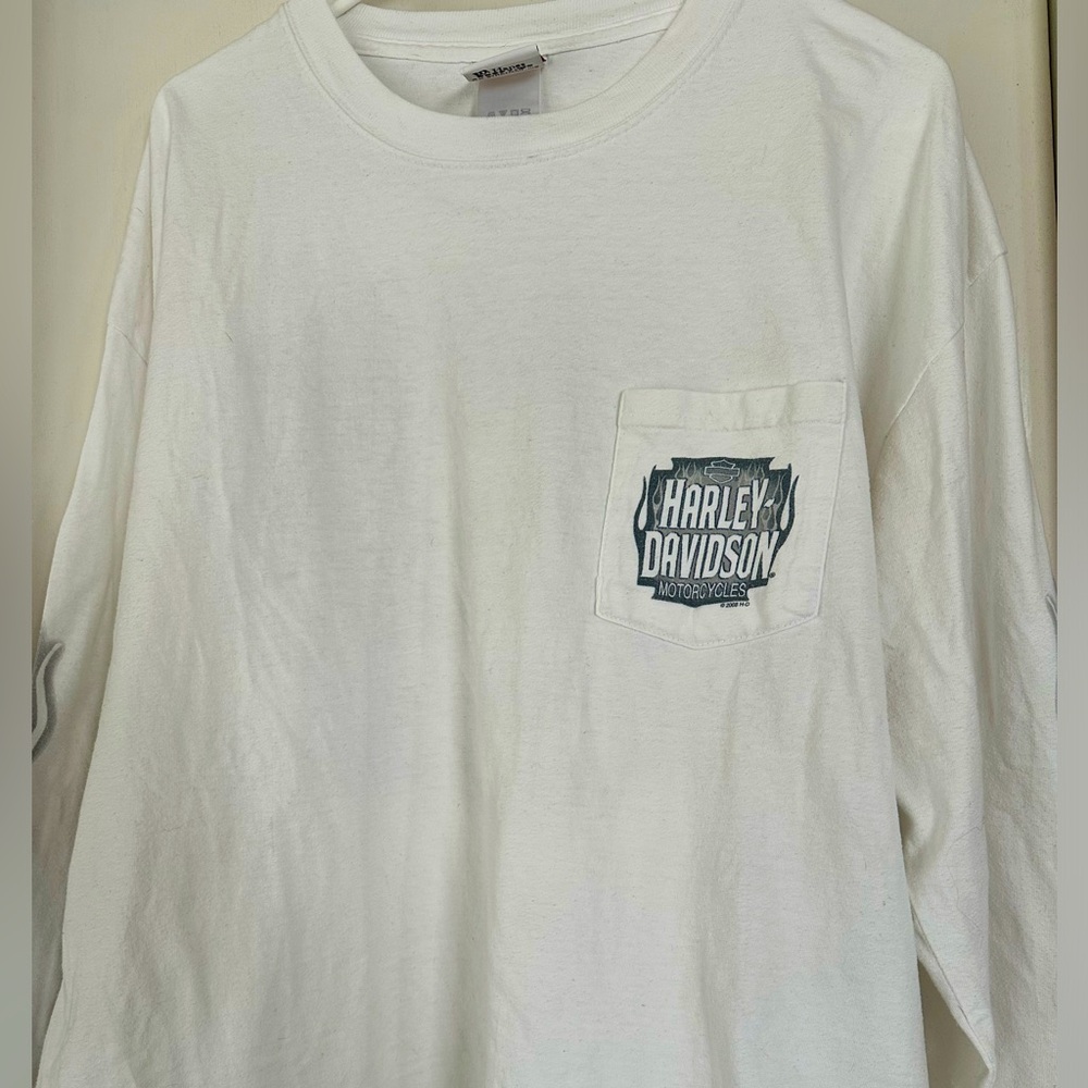 Men's Harley-Davidson X-Large Long Sleeve Cotton T-Shirt - Seminole Sanford, FL